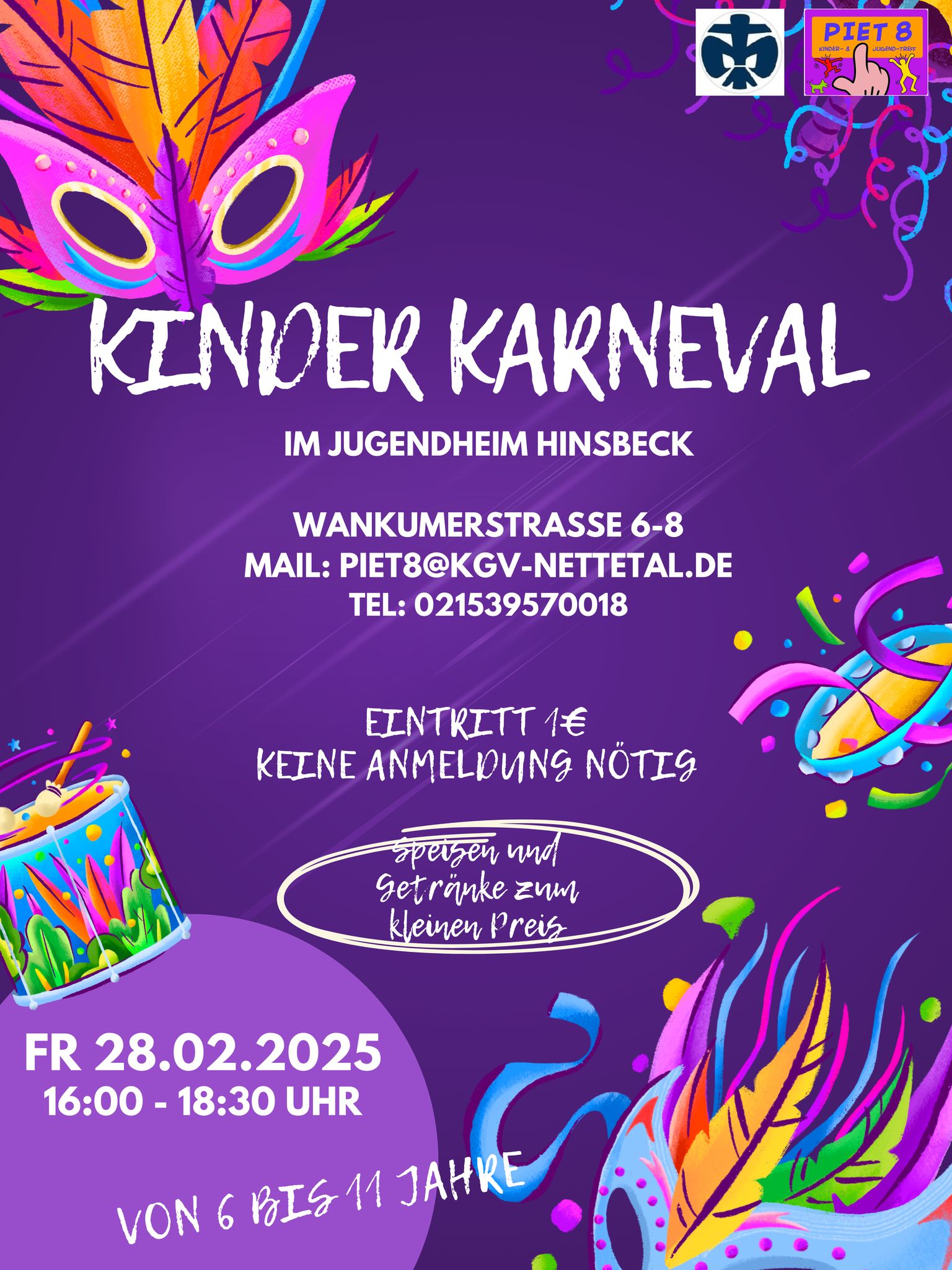 2025 Karneval Jugend (c) St. Peter Hinsbeck